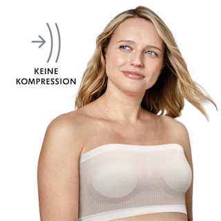 Ultraleichtes Brustband weiß, Gr. S/M Medela