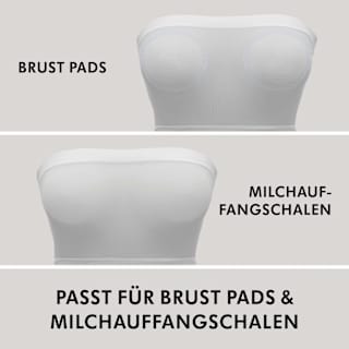 Ultraleichtes Brustband weiß, Gr. S/M Medela