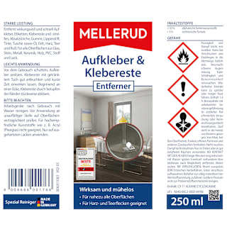 Aufkleber & Klebereste Entferner MELLERUD