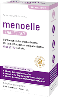 Estro-G100 Extrakt + Vitamine + Mineralien Tabletten 60St Menoelle