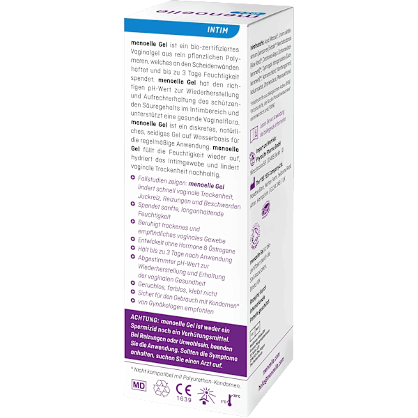 Vaginales Feuchtigkeitsgel Menoelle