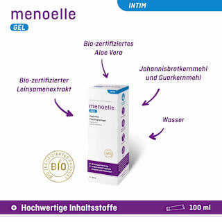 Vaginales Feuchtigkeitsgel Menoelle