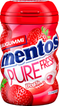 Kaugummi, Pure Fresh Erdbeere, zuckerfrei (35 Stück) mentos