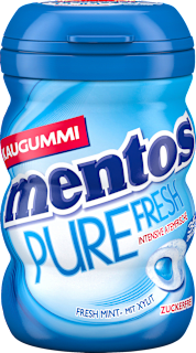 Kaugummi, Pure Fresh Mint, zuckerfrei (35 Stück) mentos