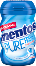 Kaugummi, Pure Fresh Mint, zuckerfrei (35 Stück) mentos