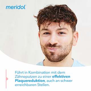 Mundspülung Zahnfleischschutz antibakteriell, Reisegröße meridol