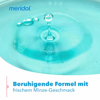 Mundspülung Zahnfleischschutz antibakteriell, Reisegröße meridol