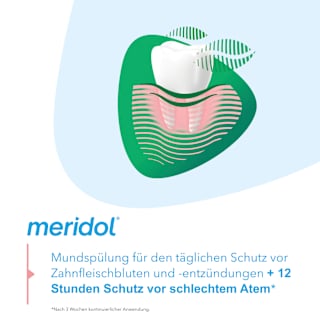 Mundspülung Zahnfleischschutz & frischer Atem  meridol