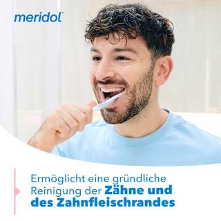 Zahnbürste Zahnfleischschutz mittel meridol