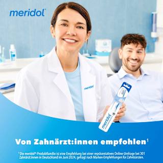 Zahnbürste Zahnfleischschutz mittel meridol