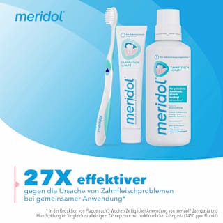 Zahnpasta Zahnfleischschutz (2 x 75 ml) meridol