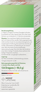 Dragees Haar-Activ 134 St Merz Spezial