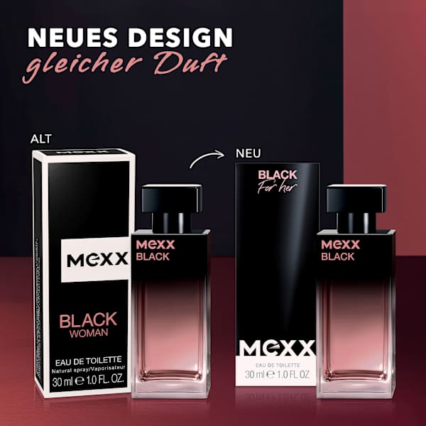 Black Woman Eau de Toilette Mexx