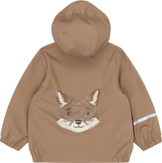 Regenjacke, braun, Gr. 98/104 Mikk-Line