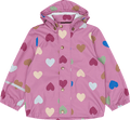 Regenjacke mit Herz-Muster, rosa, Gr. 122/128 Mikk-Line