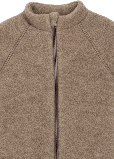 Wolljacke, braun, Gr. 134/140 Mikk-Line