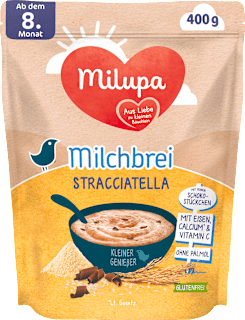 Abendbrei Milch Kleiner Genießer Stracciatella ab dem 8.Monat Milupa