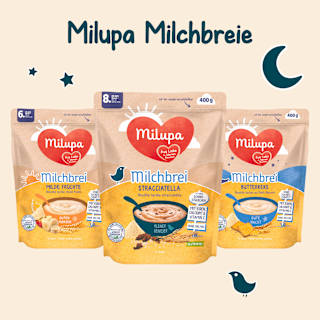 Abendbrei Milch Kleiner Genießer Stracciatella ab dem 8.Monat Milupa