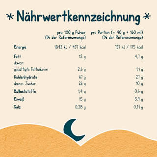 Abendbrei Milch Sanfter Start Gute Nacht ab dem 5. Monat Milupa