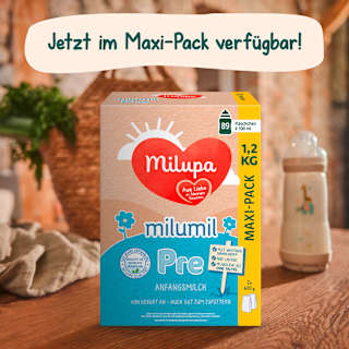 Anfangsmilch Pre Milumil von Geburt an Milupa