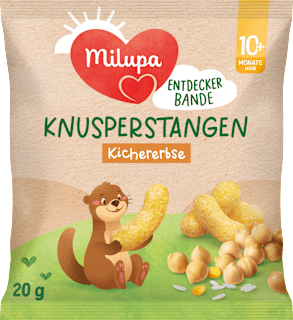 Babysnack Knusperstangen Kichererbse ab 10+ Monaten Milupa