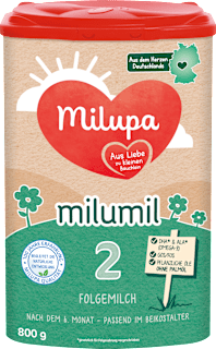 Folgemilch 2 Milumil nach dem 6.Monat Milupa