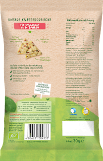 Kindersnack Knabberecken buntes Gemüse ab 3+ Jahren Milupa