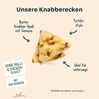 Kindersnack Knabberecken buntes Gemüse ab 3+ Jahren Milupa