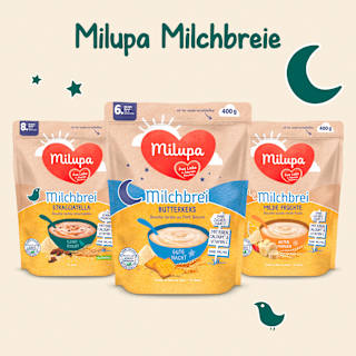 Milchbrei Butterkeks Gute Nacht, ab 6. Monat Milupa