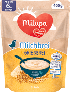 Milchbrei Grieß Miluvit ab dem 6. Monat Milupa