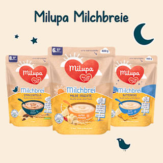 Milchbrei Milde Früchte Guten Morgen ab dem 6. Monat Milupa