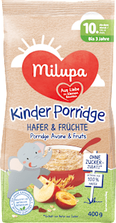 Porridge Kinder Hafer & Früchte ab dem 10.Monat Milupa