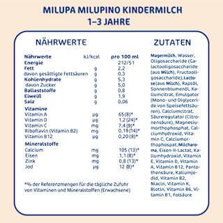 Kindermilch Milupino ab 1 Jahr Milupino