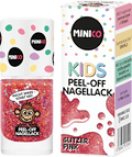 Nagellack Peel-Off Glitzer pink für Kinder MINICO