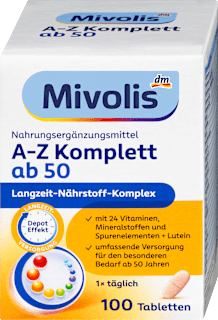 A-Z Komplett Depot ab 50, Tabletten, 100 St Mivolis
