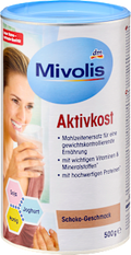 Aktivkost Pulver Schoko Mivolis