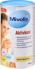 Aktivkost Pulver Vanille Mivolis