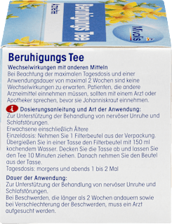 Arzneitee, Beruhigungs Tee (12 Beutel) Mivolis