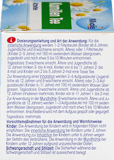 Arzneitee, Kamillen Tee (12 Beutel) Mivolis