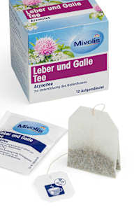 Arzneitee, Leber & Galle Tee (12 Beutel) Mivolis
