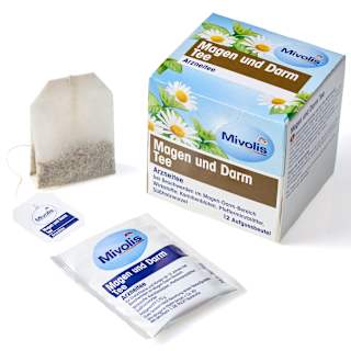 Arzneitee, Magen & Darm Tee (12 Beutel) Mivolis