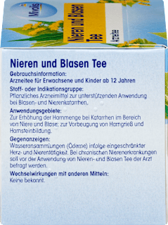 Arzneitee, Nieren & Blasen Tee (12 Beutel) Mivolis