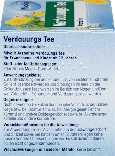Arzneitee, Verdauungs Tee (12 Beutel) Mivolis