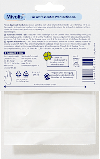 Baumwoll-Handschuhe (1 Paar) Mivolis