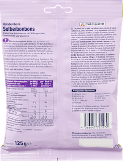 Bonbon, Salbeibonbons, zuckerfrei Mivolis