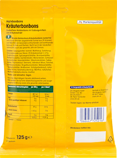Bonbons, Kräuterbonbons, zuckerfrei Mivolis