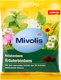Bonbons, Kräuterbonbons, zuckerfrei Mivolis