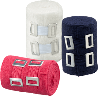 Dauerelastische Bandage, 6 cm x 5 m (gedehnt), 1 Rolle Mivolis