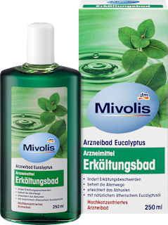 Erkältungsbad, Arzneibad Eucalyptus Mivolis