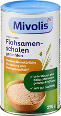 Flohsamenschalen gemahlen Mivolis